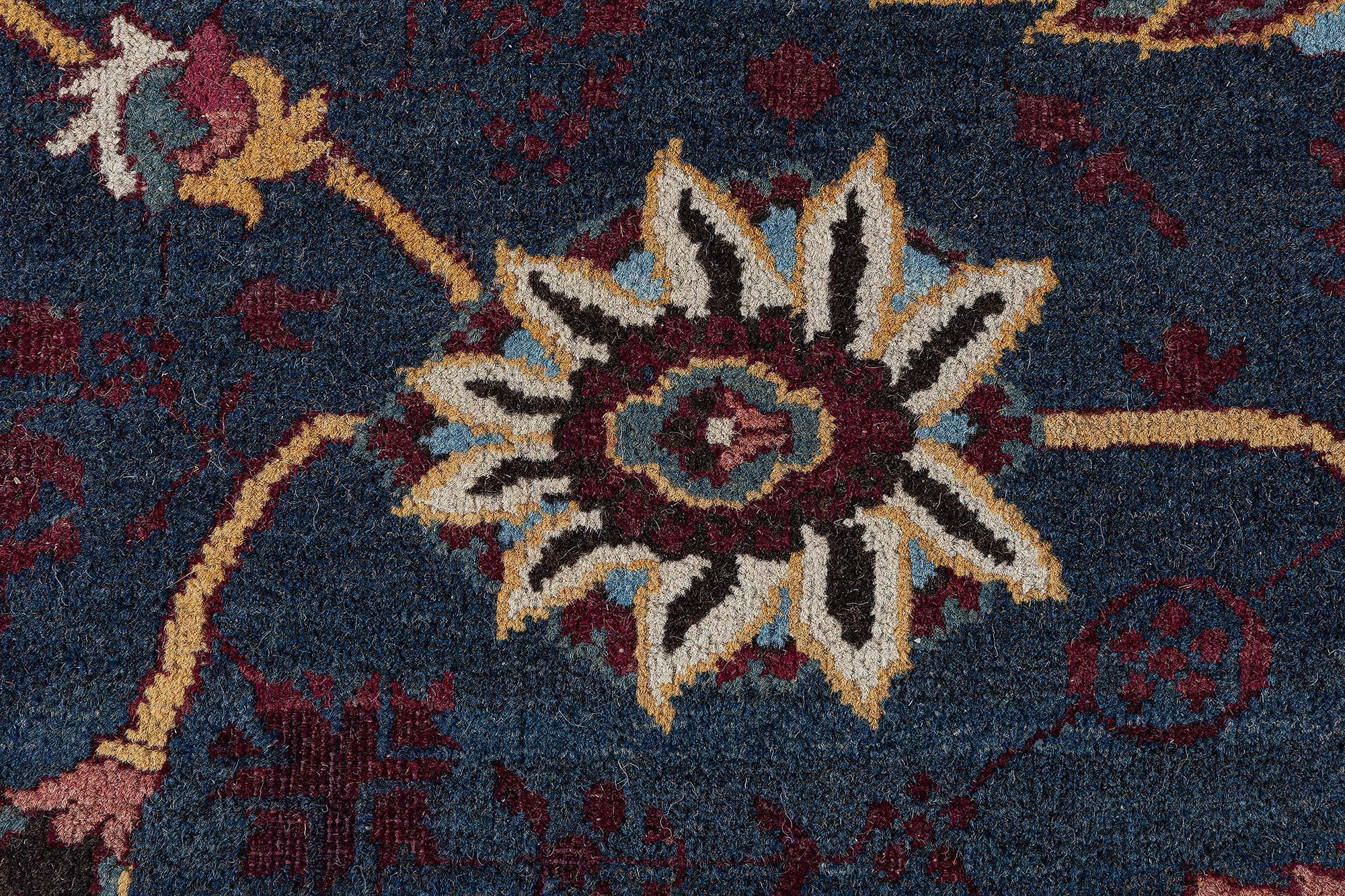 Alfombra India Antigua Amritsar Doris Leslie Blau Sobredimensionada en Bueno estado para la venta en New York, NY