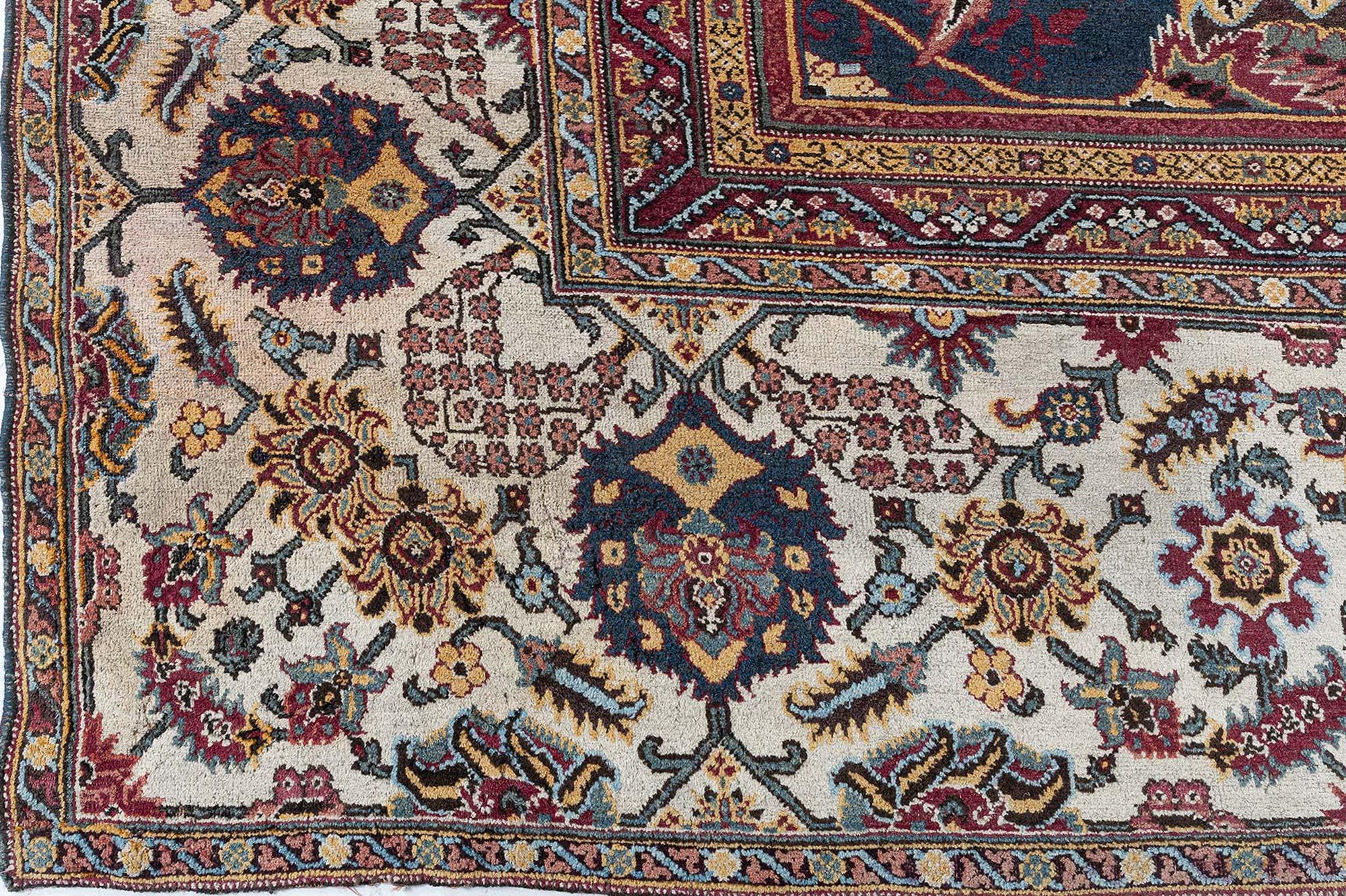 Alfombra India Antigua Amritsar Doris Leslie Blau Sobredimensionada en venta 1