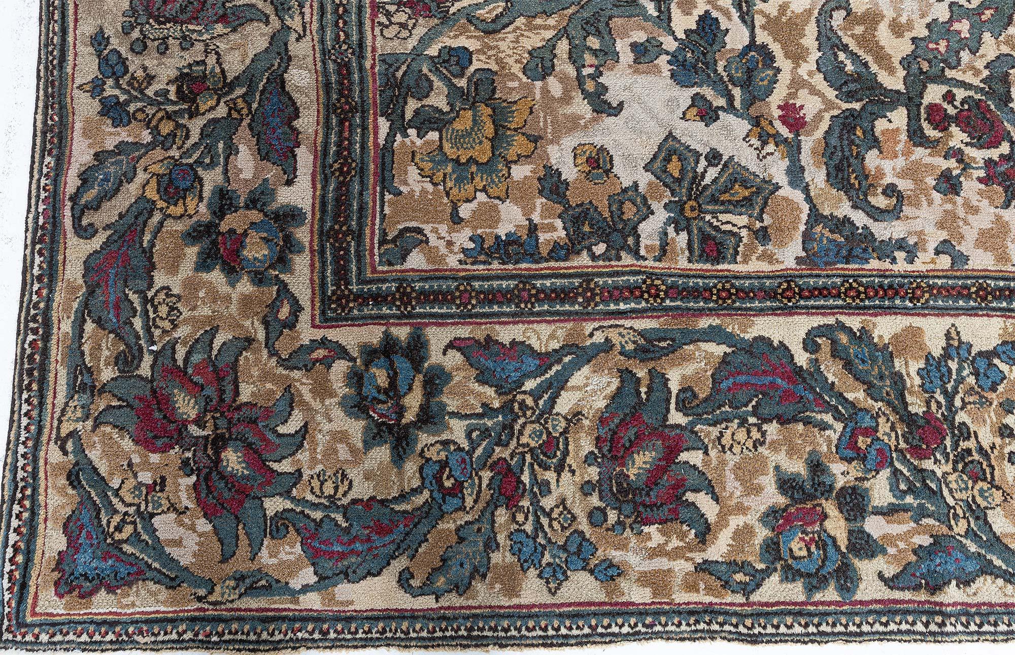 Doris Leslie Blau Oversized Antique Indian Carpet For Sale 1