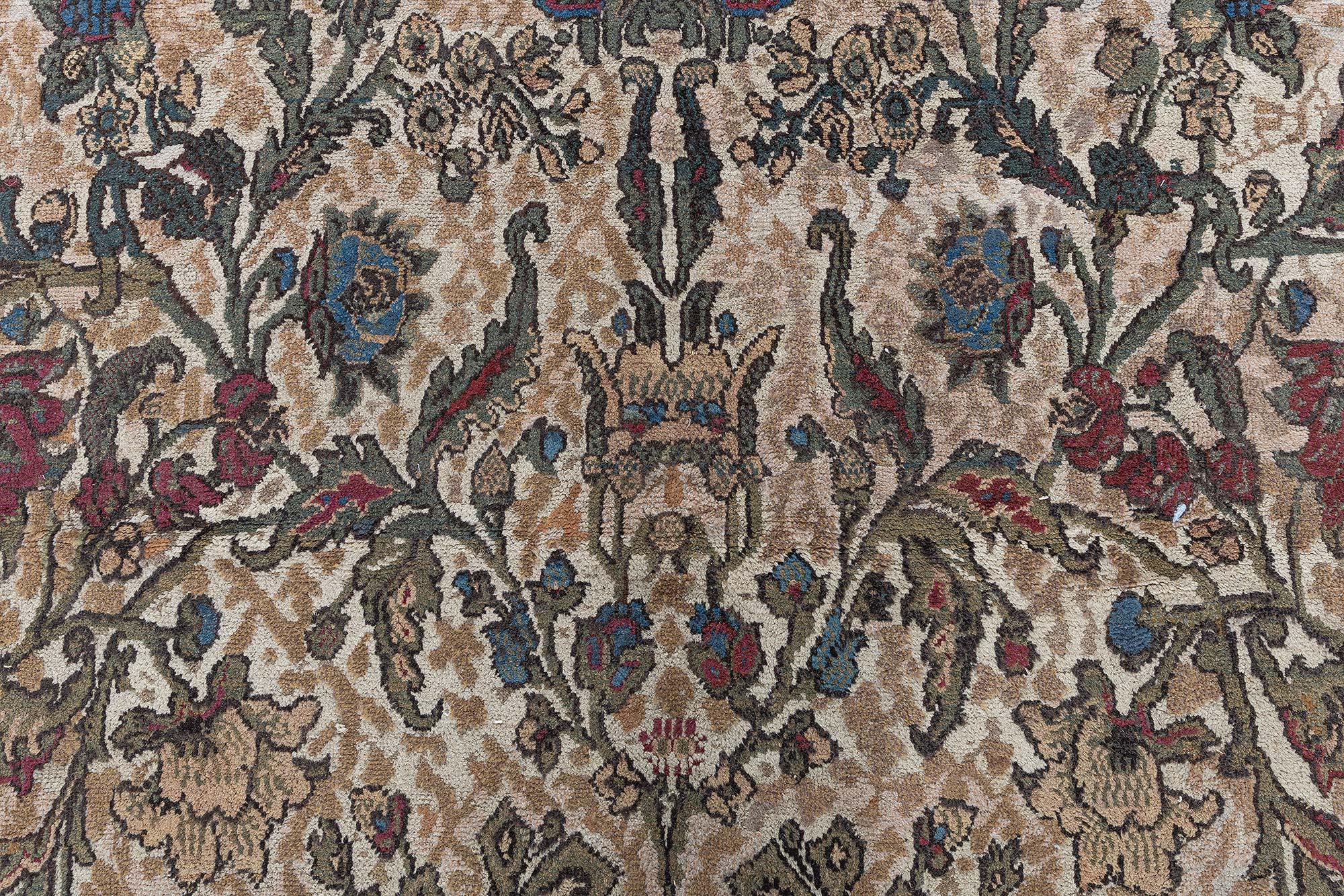 Doris Leslie Blau Oversized Antique Indian Carpet For Sale 3
