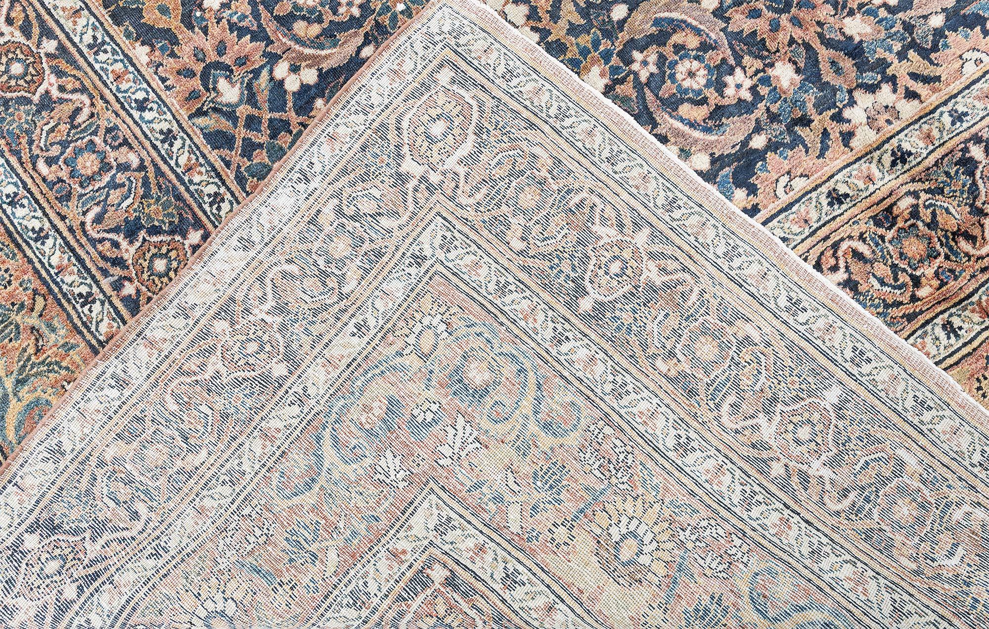 Doris Leslie Blau Alfombra Persa Antigua Sobredimensionada Meshad en venta 3