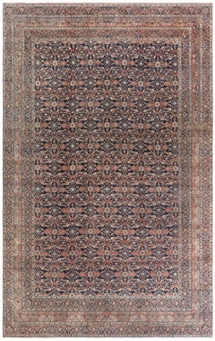 Doris Leslie Blau Oversized Antique Persian Meshad Rug