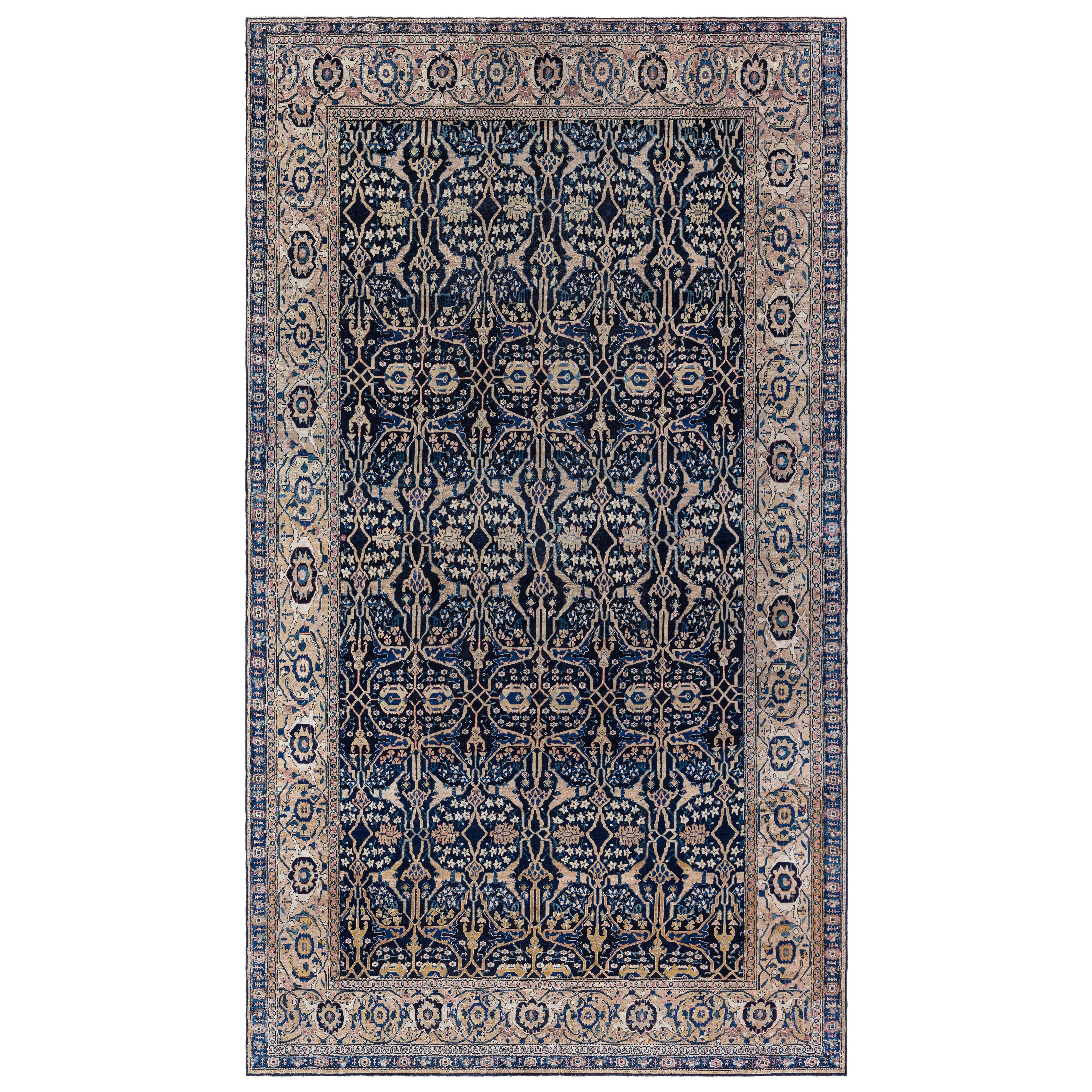 Tappeto Doris Leslie Blau Oversize Antico Persiano Senneh