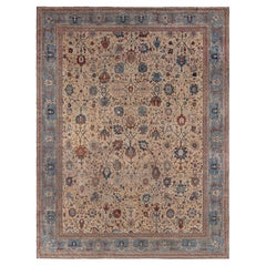 Tappeto Tabriz persiano antico sovradimensionato Doris Leslie Blau