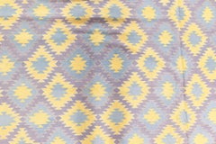 Doris Leslie Blau Oversized Midcentury Indian Dhurrie Cotton Rug