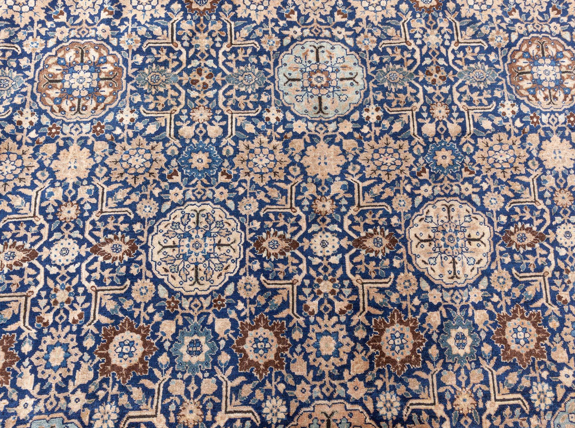 Doris Leslie Blau Oversized Persian Tabriz Handmade Rug Size Adjusted For Sale 4