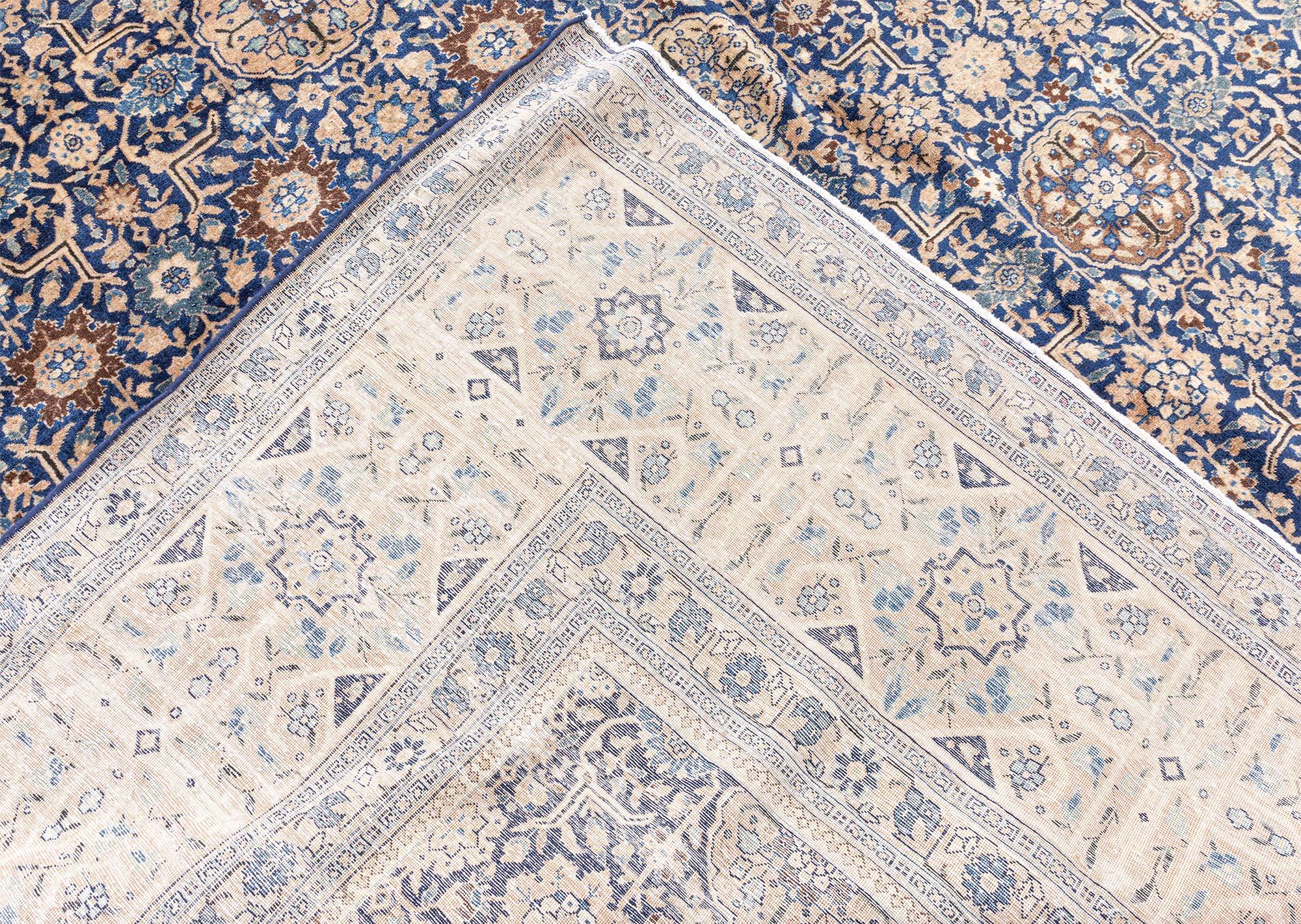 Doris Leslie Blau Oversized Persian Tabriz Handmade Rug Size Adjusted For Sale 5