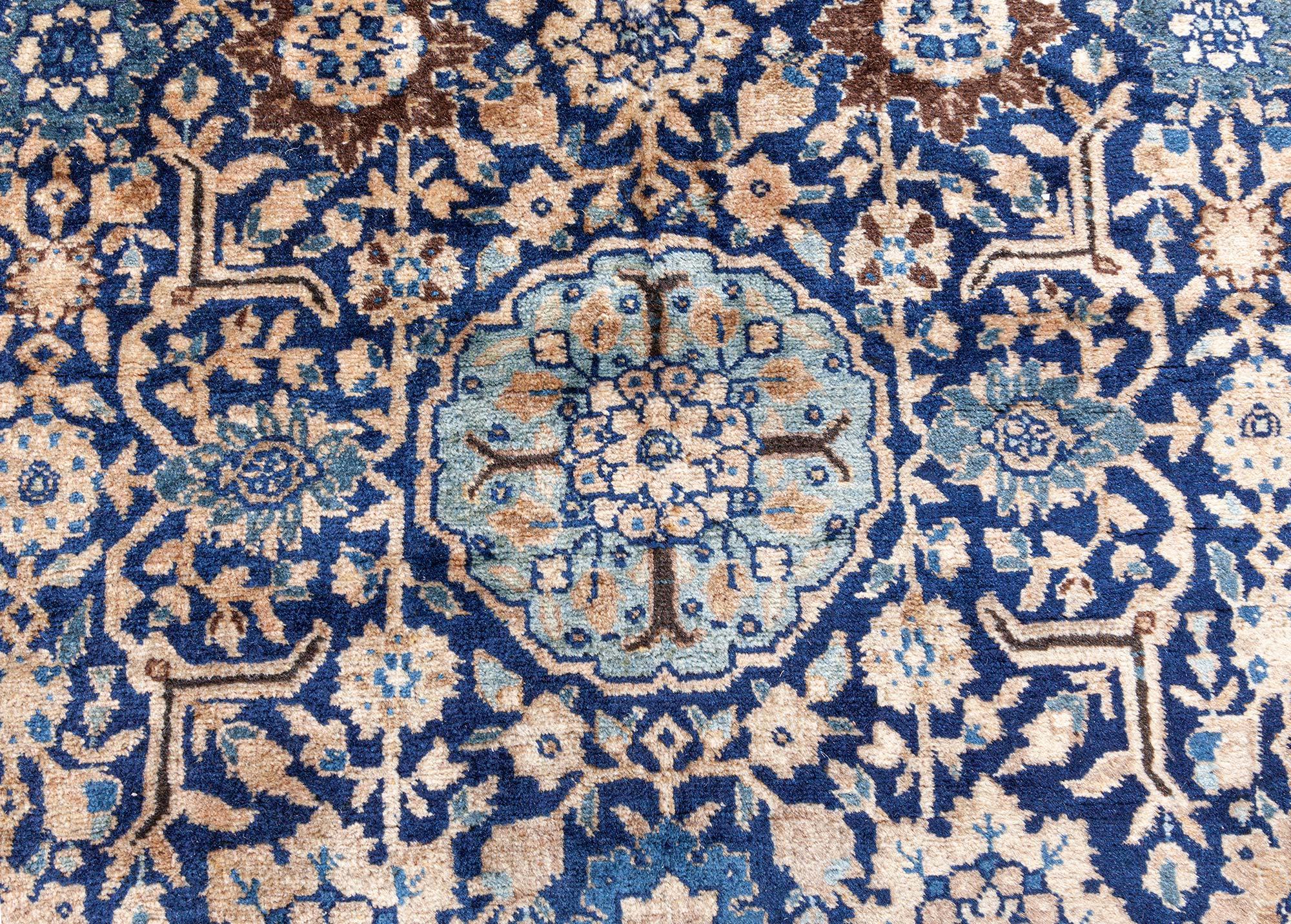 20th Century Doris Leslie Blau Oversized Persian Tabriz Handmade Rug Size Adjusted For Sale