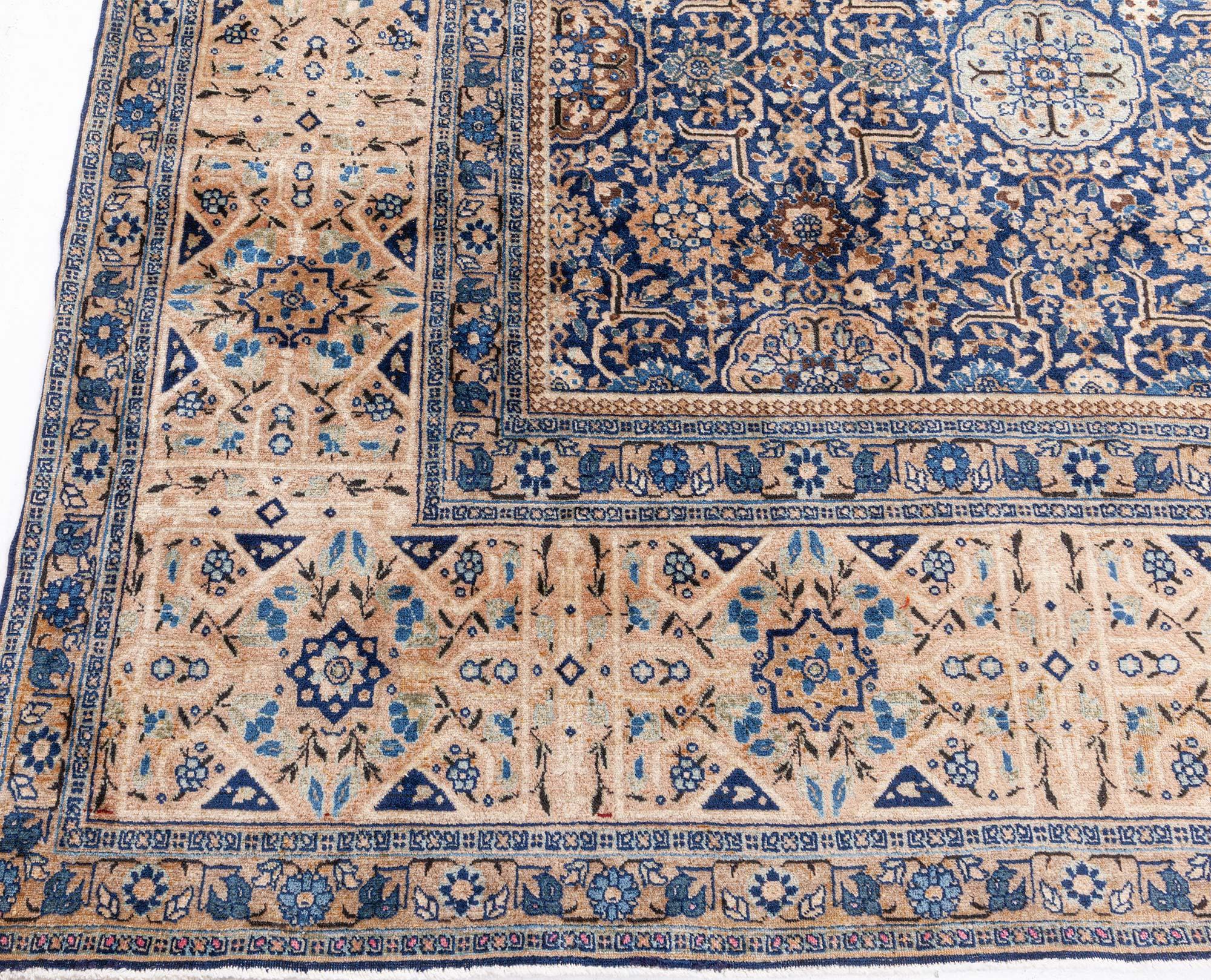 Doris Leslie Blau Oversized Persian Tabriz Handmade Rug Size Adjusted For Sale 3