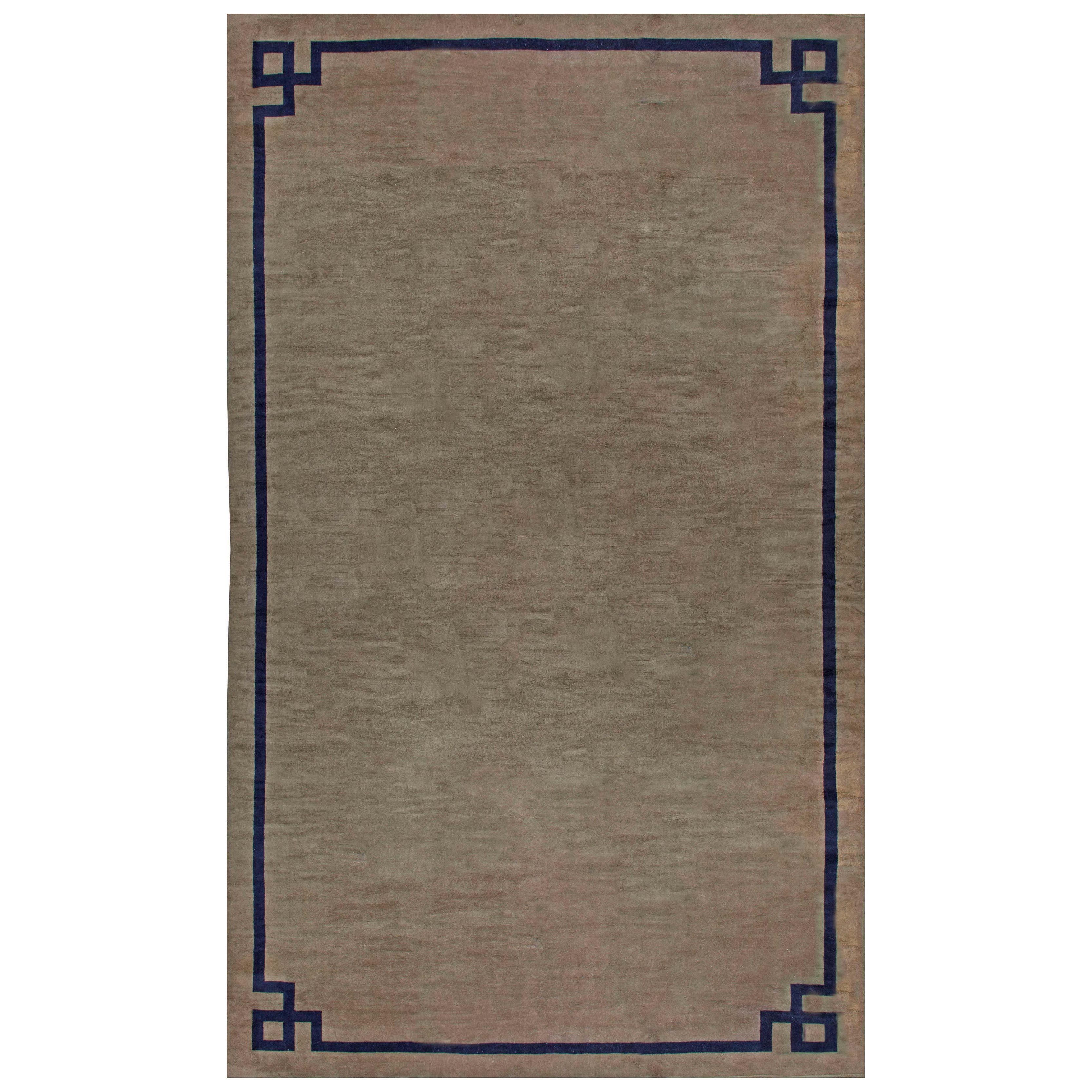 Doris Leslie Blau Oversized Vintage French Art Deco Rug