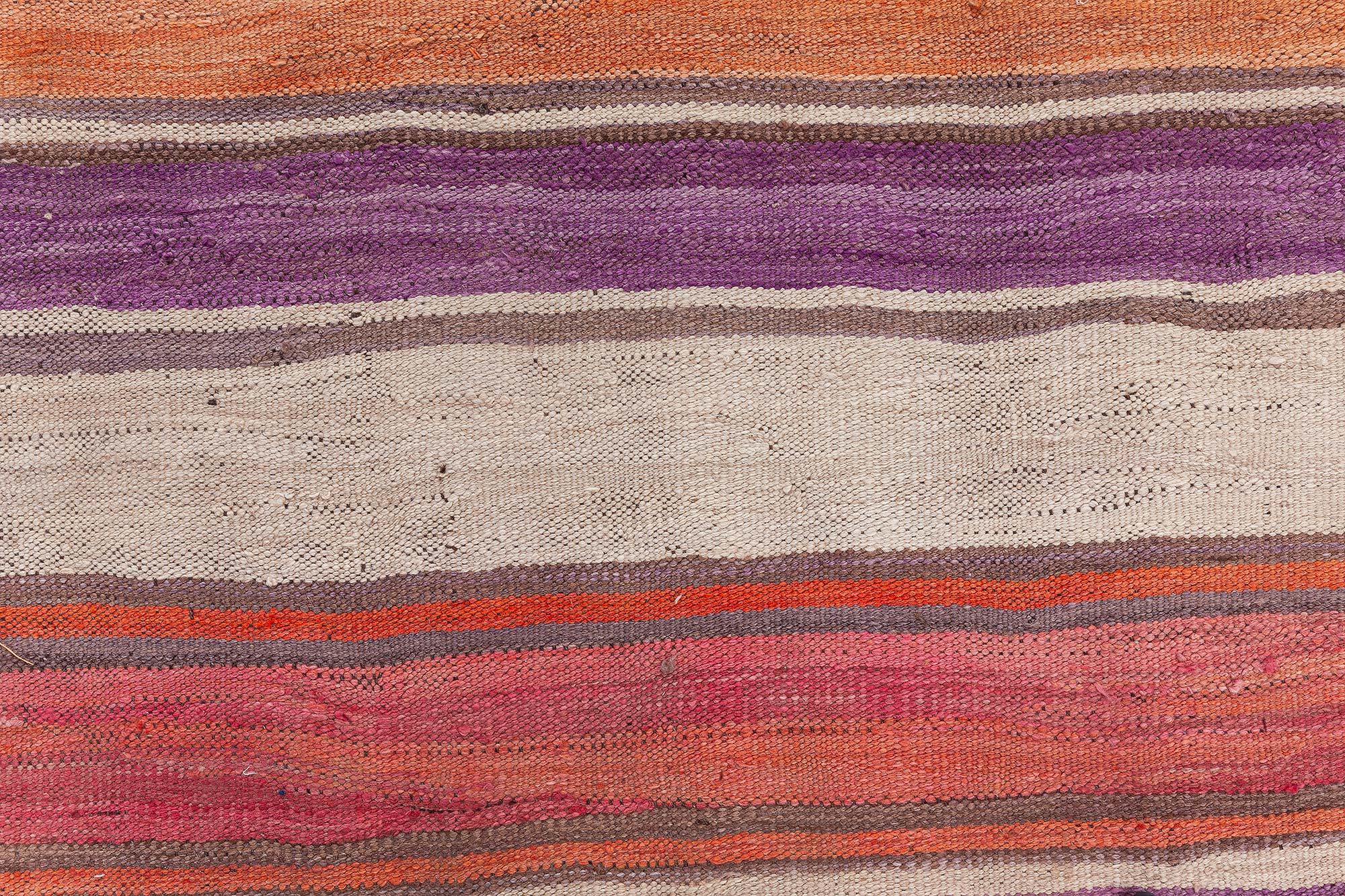 Tapis Kilim persan Blau Doris Leslie
Taille : 8'1