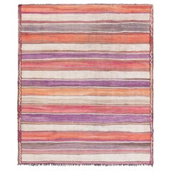 Vibrant Vintage Persian Kilim Rug Doris Leslie Blau