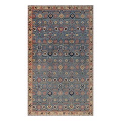 Doris Leslie Blau Persian Tabriz Rug With a Cintamani insignia in one corner