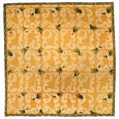 Doris Leslie Blau Radiant Antique Spanish Cuenca Rug in Golden Tones