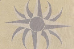 Doris Leslie Blau Rare 1930s French Aubusson Round Rug Attributed to André Arbus