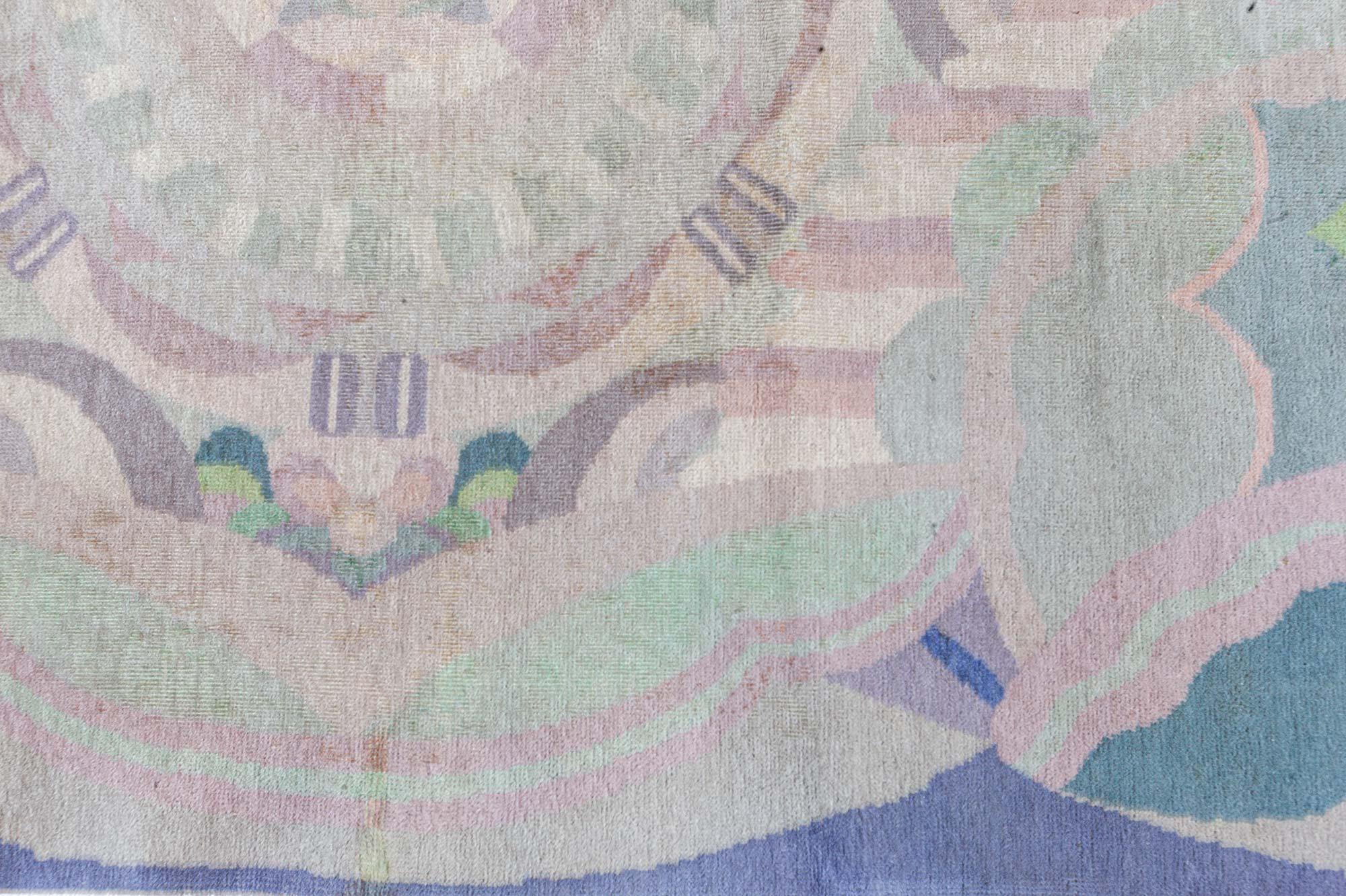 Alfombra Art Decó vintage
Tamaño: 195 × 281 cm (6'5
