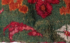 Doris Leslie Blau Savonnerie French Antique Ivory Carpet - c. 1860 (Fragment)