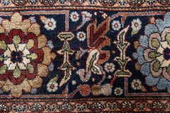 Doris Leslie Blau Small Vintage Egyptian Handmade Silk Rug