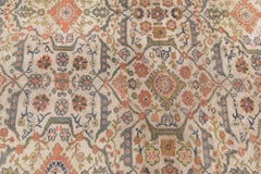 Doris Leslie Blau Sultanabad Antique Ivory Rug - c. 1880 (Size Adjusted)