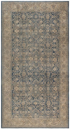Doris Leslie Blau Sultanabad Antique Oversized Light Beige Carpet - c. 1900