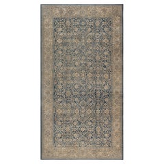 Doris Leslie Blau Sultanabad Antique Oversized Light Beige Carpet - c. 1900