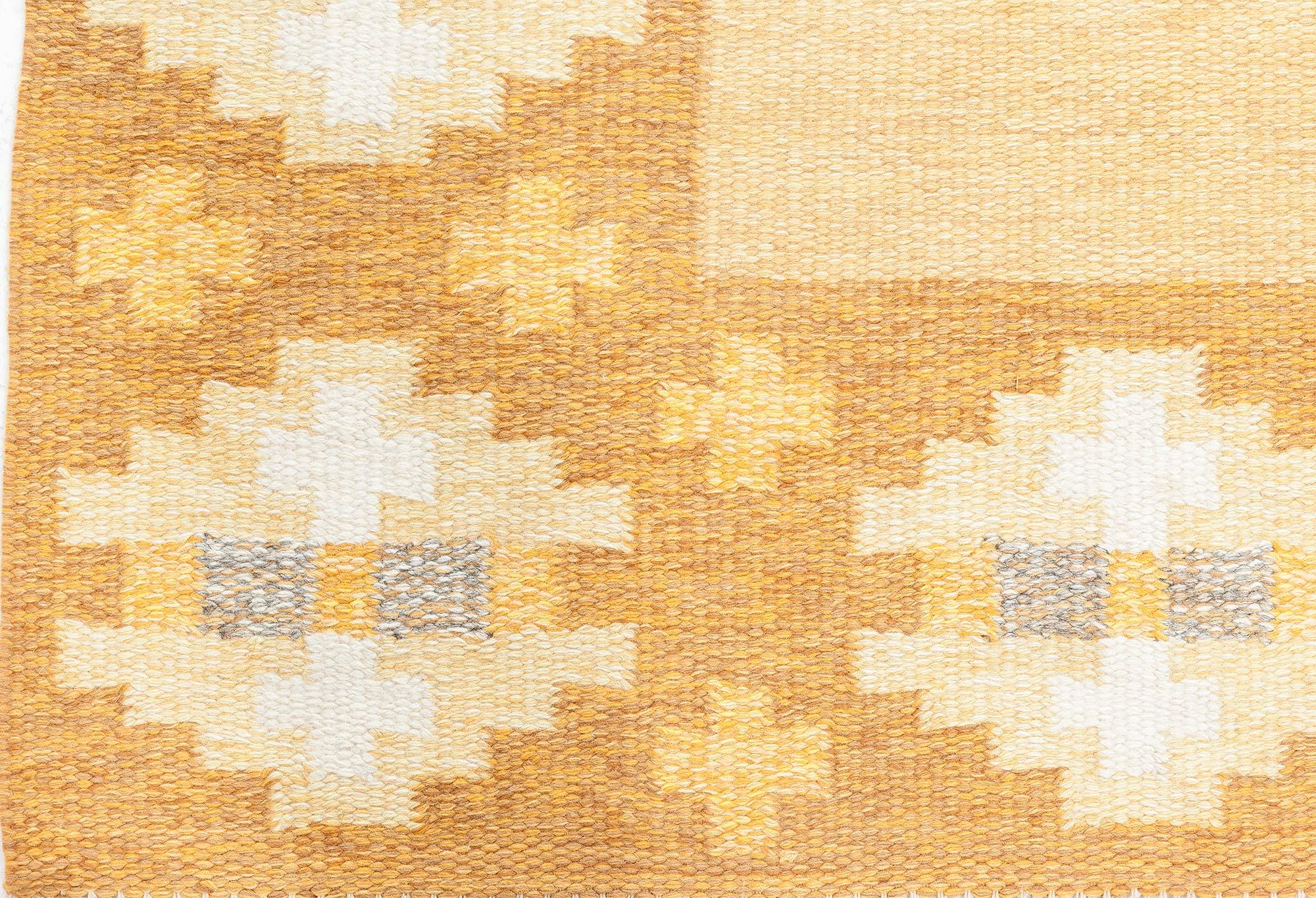 Alfombra sueca de tejido plano Doris Leslie Blau de Birgitta Söderkvist siglo XX en venta