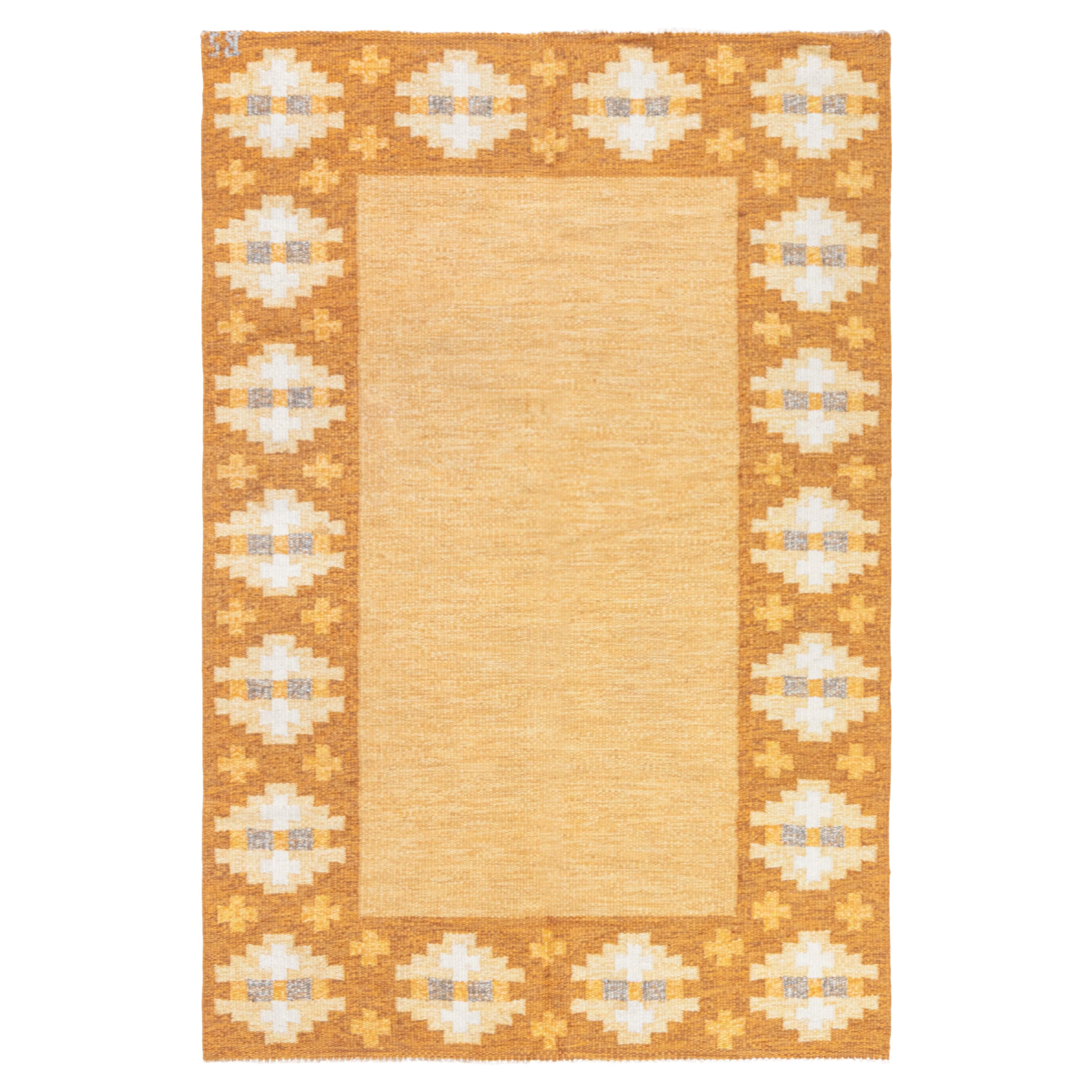 Doris Leslie Blau Swedish Flat-Weave Rug by Birgitta Söderkvist