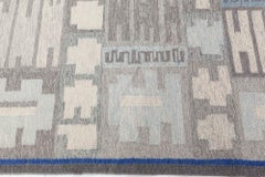 Doris Leslie Blau Swedish Flat Woven Rug by Alice Lund