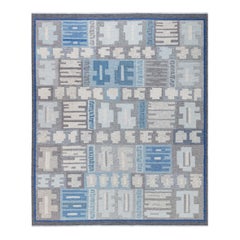 Tapis suédois tissé à plat Doris Leslie Blau par Alice Lund