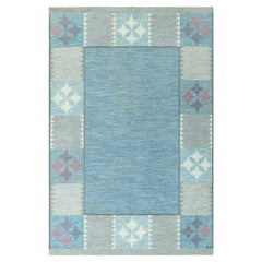 Doris Leslie Blau Swedish Flat Woven Rug by Bitte Ahlgren 'BA'