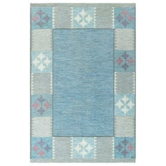 Doris Leslie Blau Swedish Flat Woven Rug by Bitte Ahlgren 
BA
