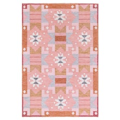 Doris Leslie Blau Swedish Flat Woven Rug by Ingegerd Silow