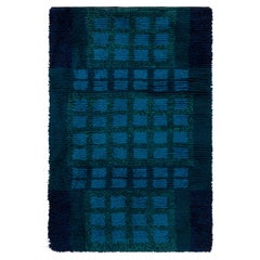 Doris Leslie Blau Swedish Mid-Century Carpet Rya Pile Carpet By Terttu Tomero