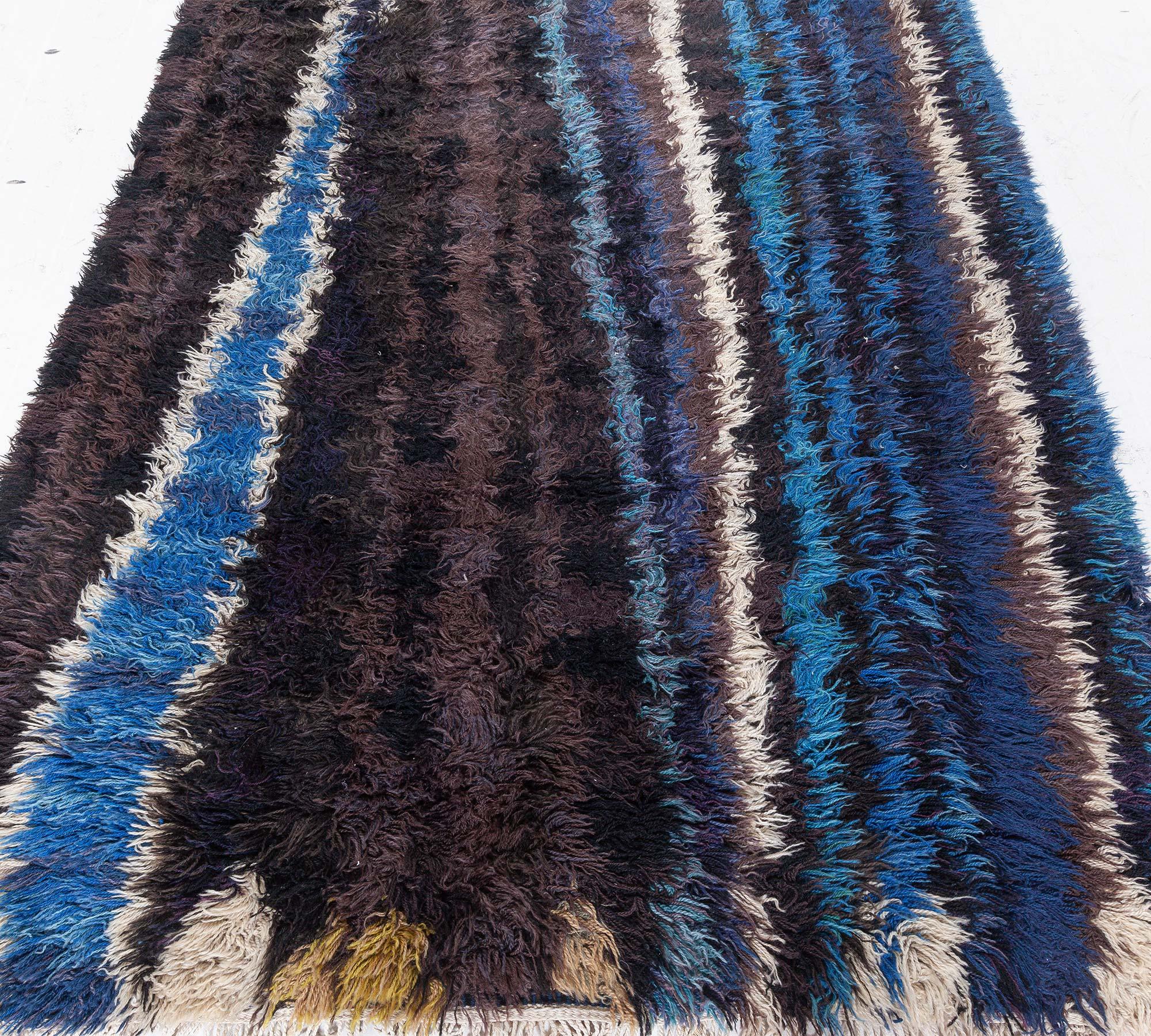 Doris Leslie Blau Swedish Pile Rug by Ingrid Dessau im Zustand „Gut“ im Angebot in New York, NY