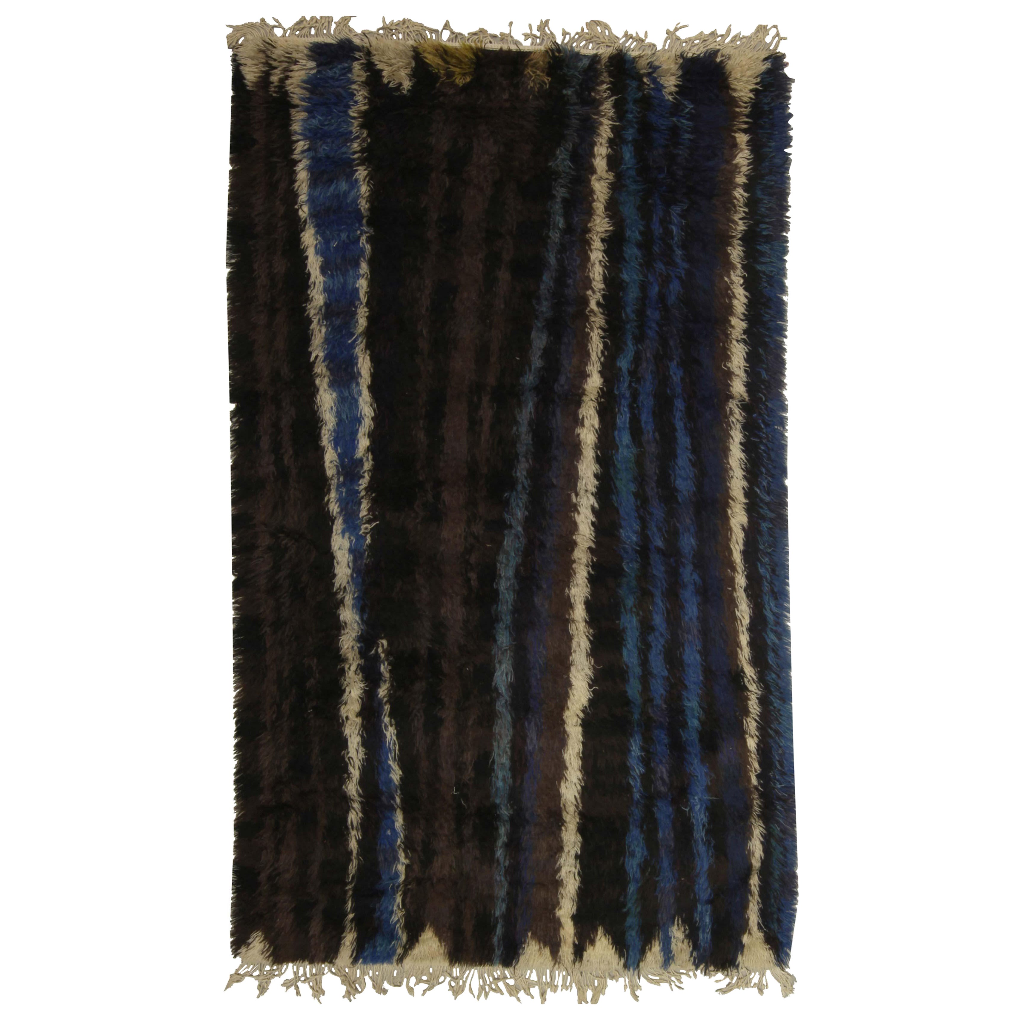 Doris Leslie Blau Swedish Pile Rug by Ingrid Dessau For Sale