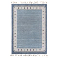 Doris Leslie Blau Swedish Vintage Ivory Flatweave Carpet By Ingegerd Silow