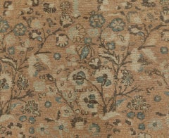 Tappeto Doris Leslie Blau Tabriz Antique Allover Floral Pale Sand - C.C. 1920