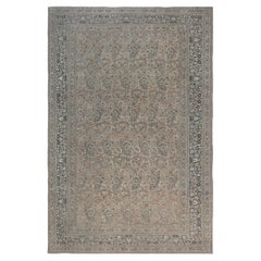 Tappeto Doris Leslie Blau Tabriz Antique Allover Floral Pale Sand - C.C. 1920