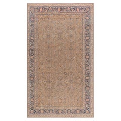 Tappeto Doris Leslie Blau Tabriz Antique Allover Floral Warm Tan - C.C. 1900