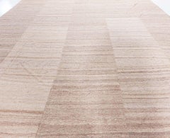 Tappeto Doris Leslie Blau Taupe e Beige a strisce Vintage Taupe e Beige
