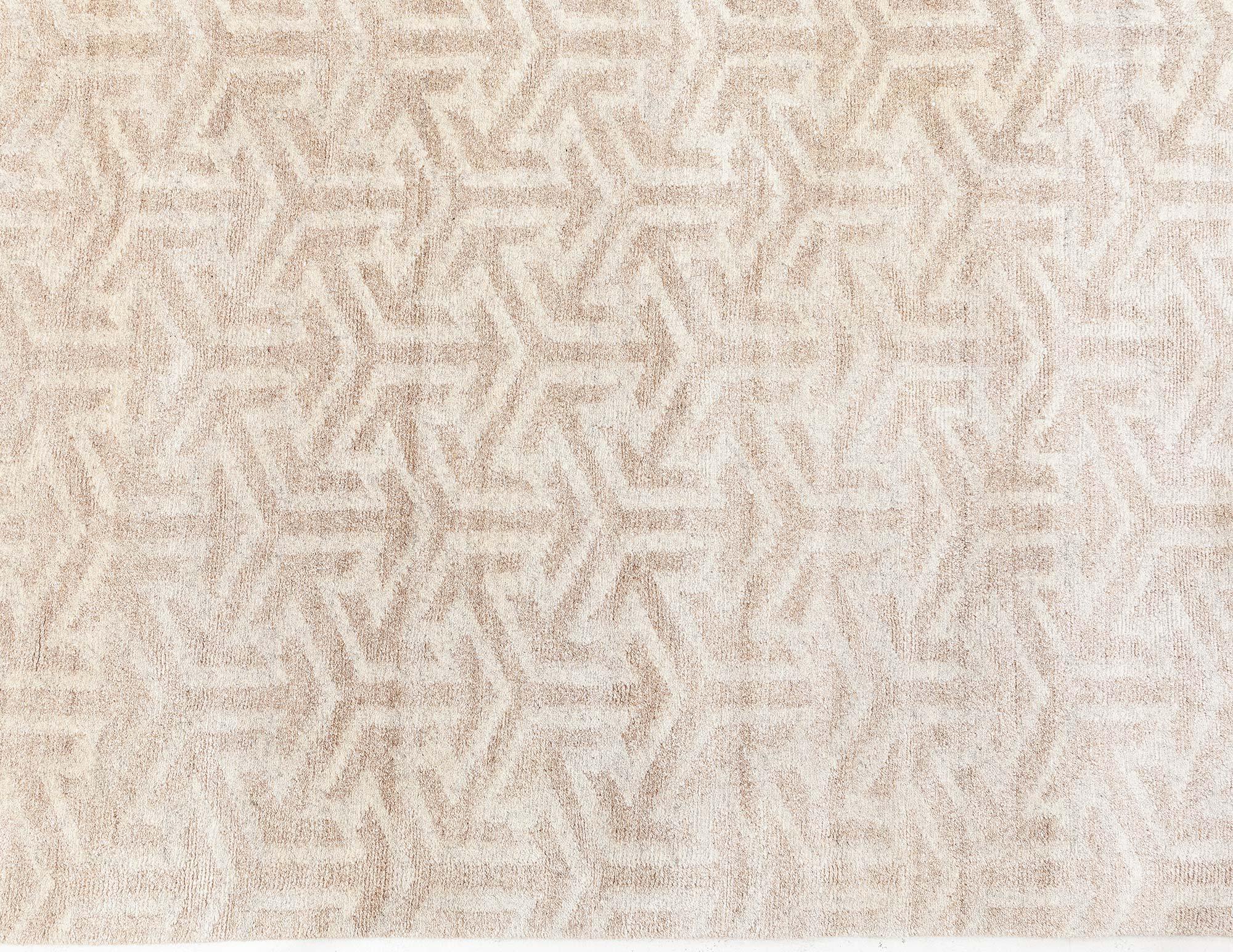 Doris Leslie Blau Terra Rug (Wolle) im Angebot