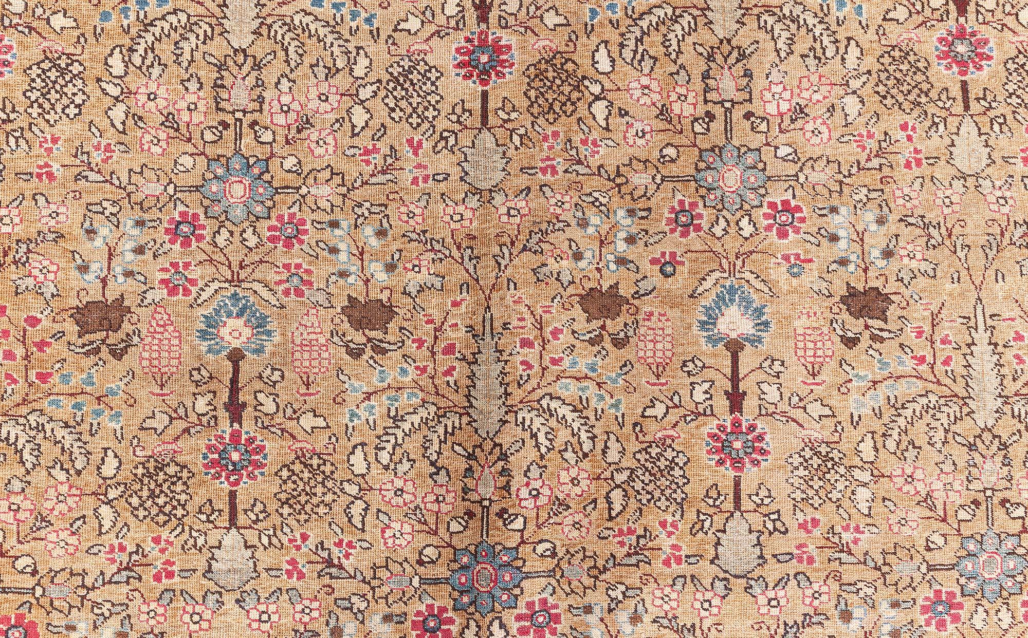 XX secolo Tappeto Doris Leslie Blau Terracotta Antico Tabriz Persiano in vendita