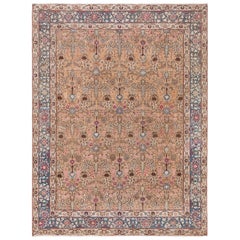 Doris Leslie Blau Terracotta Antique Persian Tabriz Rug