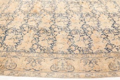 Doris Leslie Blau Tapis ancien Timeless Tabriz Allover Warm Tan - c. 1880