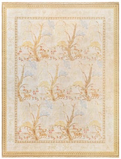 Doris Leslie Blau Vintage Animal Design Spanish Handmade Wool Rug