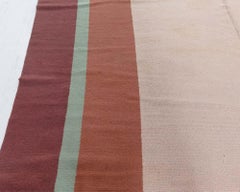 Tappeto vintage Art Déco di Doris Leslie Blau, con motivi geometrici, color beige chiaro e ruggine