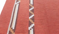 Doris Leslie Blau Vintage Art Deco Swedish Flat Weave Rug