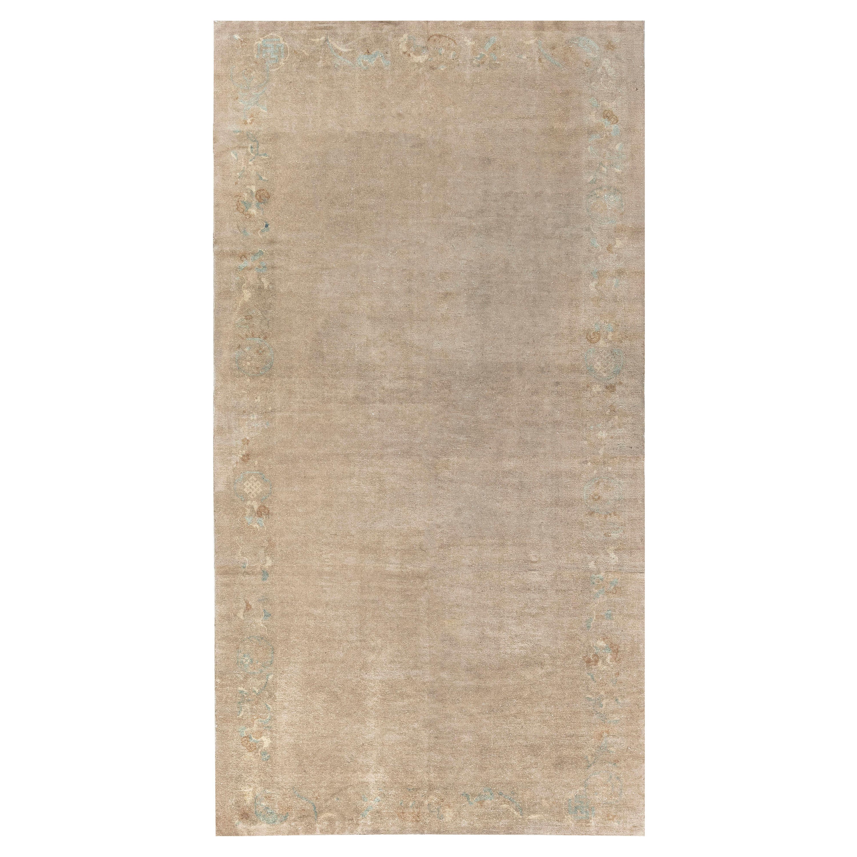 Doris Leslie Blau Tappeto astratto cinese vintage in lana fatto a mano