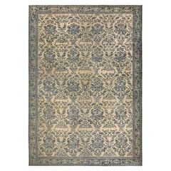 Tapis Art déco chinois vintage en laine fait à la main Doris Leslie Blau