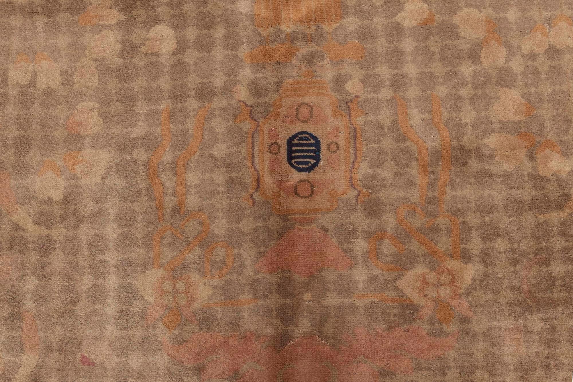 Vintage Chinese Art Deco Rug Art
Größe: 9'9